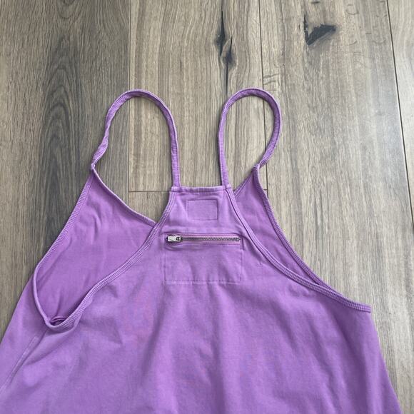 Free People FP Movement Size Small Hot Shot Jumpsuit Purple EUC - Picture 8 of 8